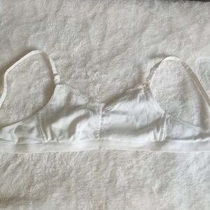 Secret Treasures White Comfort Bra Intimates